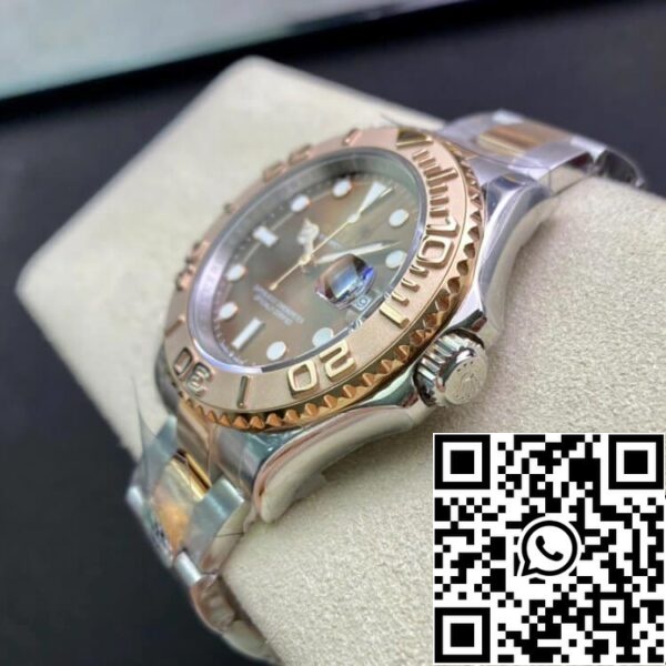 8 6 408a4aae 8b7f 4ee6 a6b4 5623936a20b4 Rolex Yacht-Master 40mm 116621 AR Fabriek 1:1 Beste Editie Zwitserse ETA2824 Bruine Wijzerplaat