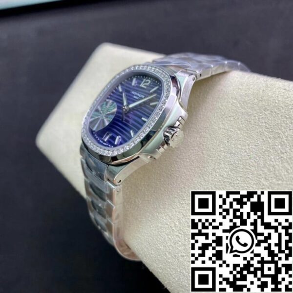 8 798 Patek Philippe Nautilus Ladies 7018/1A-010 PF Factory 1:1 Best Edition Suizo ETA324SC