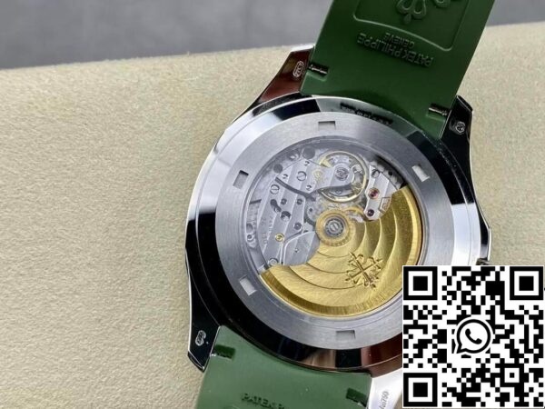 8 7 c8678fa0 b1af 4eb9 b699 7707c6a78804 Patek Philippe Aquanaut 5168G-010 1:1 Best Edition 3K Factory V2 Version Quadrante Verde