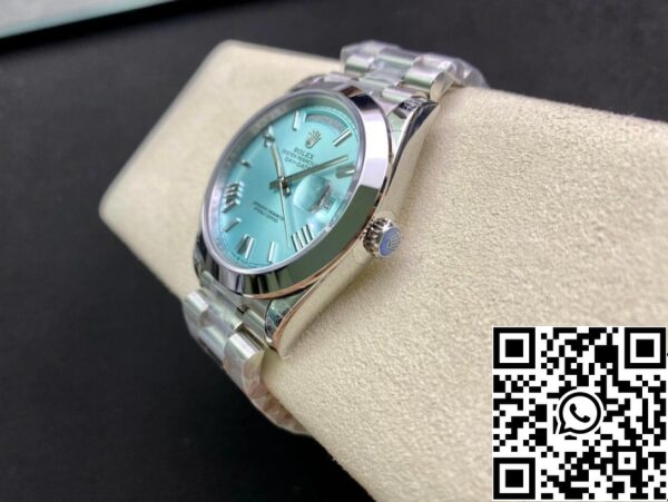 8 7 dbdc87f0 fc4d 4827 a975 8333724d46b1 Rolex Day Date M228206-0044 1:1 Best Edition EW Factory Ice Blue Dial