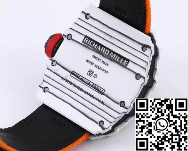 8 81 a59bded6 60fa 4f21 9927 5aad49ac2e43 Richard Mille RM35-01 1:1 Best Edition BBR Factory Orange Strap