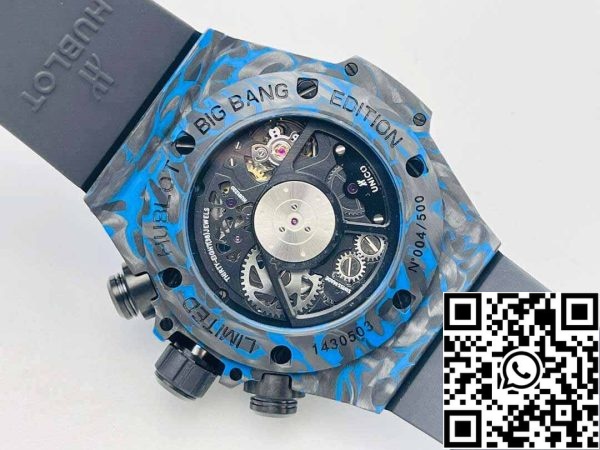 8 82 55e507b5 80c3 4219 8ad3 d5ef9965f6bf Hublot BIG BANG 1:1 Best Edition HB Factory Carbon Fiber Blue Case