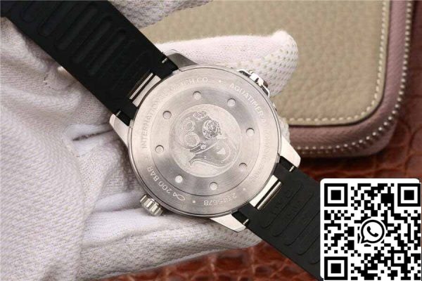 8 84 d8b3e727 15e9 44fd 8baa b4b2f75f9eb9 IWC Aquatimer IW329003 1:1 Best Edition V6 Factory Ezüst Fehér számlap