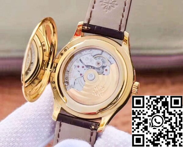 8 87 Patek Philippe Calatrava 5227J-001 ZF Factory 1:1 Най-добро издание 18К жълто злато с корпус Swiss Cal.324 SC