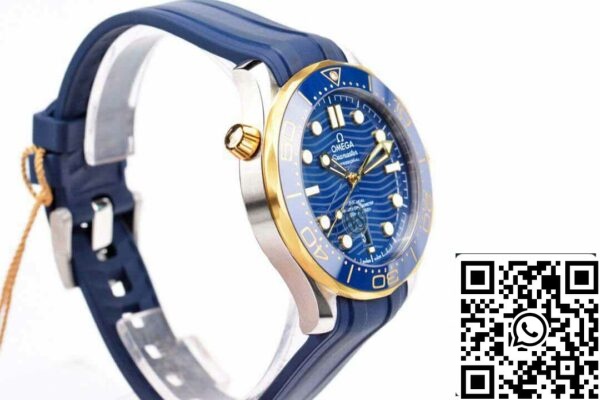 8 88 0f61f3be cf7d 46d8 b038 8219f00f07d4 Omega Seamaster Diver 300M 210.22.42.20.03.001 1:1 Best Edition VS Factory Cinturino in gomma