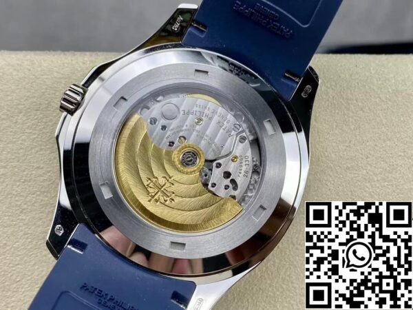 8 8 1355962a 60d4 4e1a 9f79 8e97a7f18337 Patek Philippe Aquanaut 5168G-001 1:1 Best Edition 3K Factory kék színárnyalatú számlap