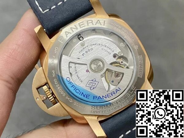 8 8 61d3c697 85e1 45db 857a b403bbbfdc68 Panerai Submersible PAM01074 1:1 Best Edition VS Factory kék tárcsa