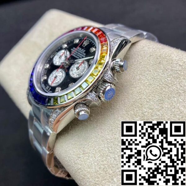 8 9 ad14b55a c124 4634 88ad cb680f1e7755 Rolex Daytona 116599 RBOW 1:1 Best Edition TW Factory Svart urtavla