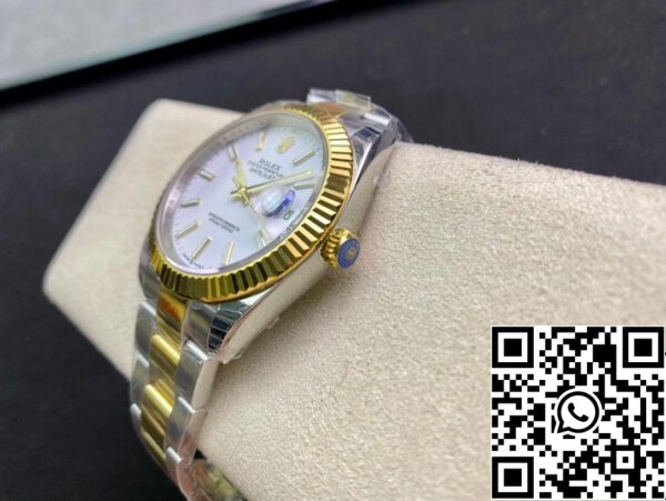 8 9 ce09271f 7a41 4773 a0e0 78c36a412bf0 Rolex Datejust M126333-0015 1:1 Best Edition EW Factory White Dial