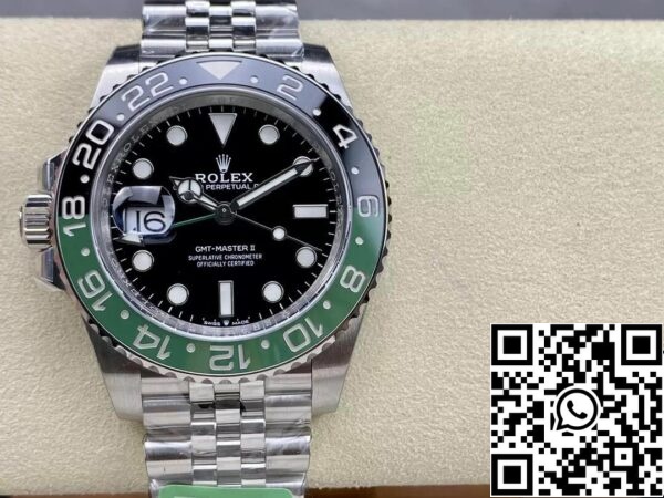 888 Rolex GMT Master II M126720vtnr-0002 1:1 Migliore Edizione C+ Lunetta in ceramica di fabbrica