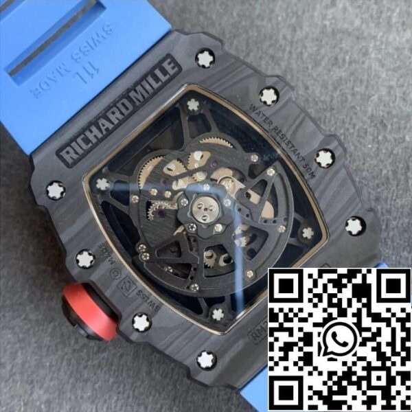 9 102 3978cbe6 ad08 472a 97de 631cf0b57467 Richard Mille RM35-02 1:1 Best Edition KV Factory V3 Carbon Fiber Case