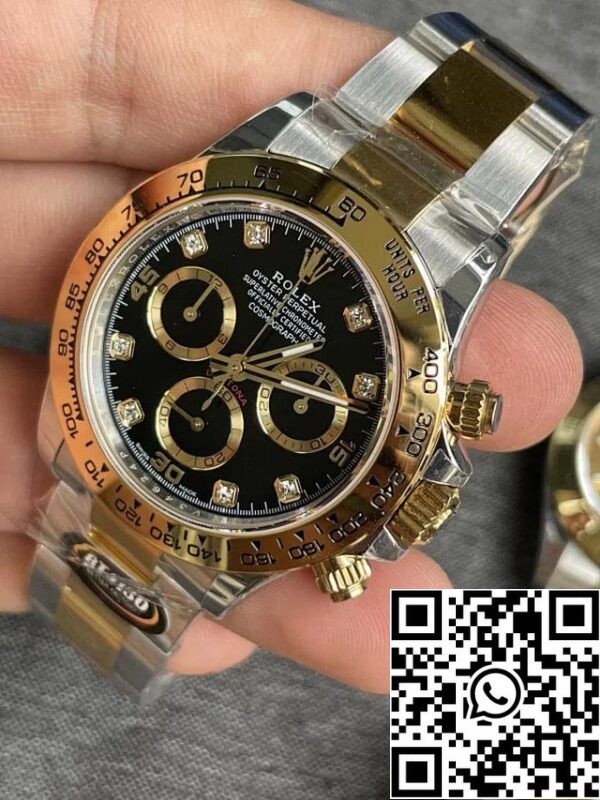 9 106 Rolex Daytona M116503-0011 1:1 Beste Editie BT Fabriek Zwarte Wijzerplaat