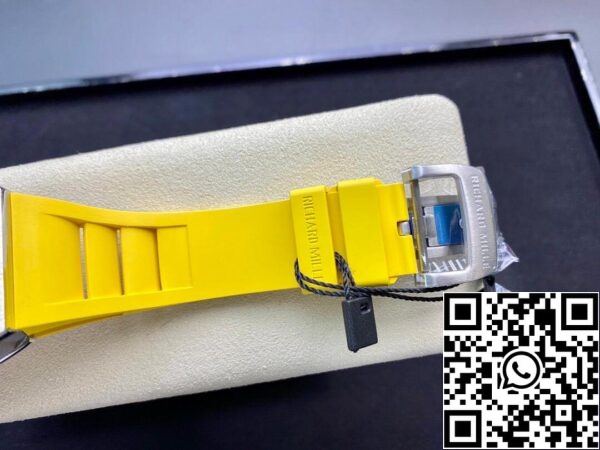 9 145 b1058d0b d58c 435a b7a9 5c5d7a0921ac Richard Mille RM11 1:1 Best Edition KV Factory Τιτάνιο κίτρινο λουράκι