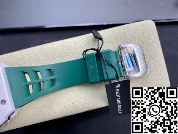 9 149 bfcffa4c 16c5 42b0 8375 ab2993471c7d Richard Mille RM011-03 1:1 Best Edition KV Factory Cinturino Verde