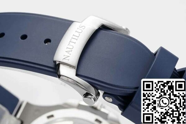 9 14 6c75a80d f403 4cdd 9c92 6b67f0957032 Patek Philippe Nautilus 5711 1:1 Best Edition PPF Factory Blue Rubber Strap