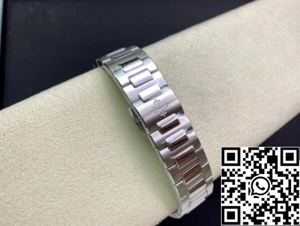 9 151 Patek Philippe Nautilus Ladies 7118/1A-010 1:1 Best Edition 3K Factory Quadrante argento