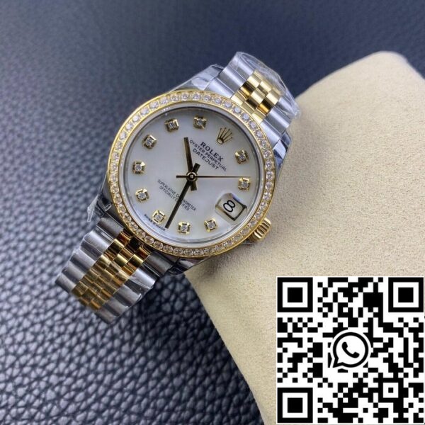 9 16 Rolex Datejust M278383RBR-0028 31MM 1:1 Best Edition EW Factory Żółte złoto