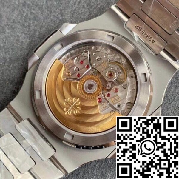 9 209 Patek Philippe Nautilus 5711/1A-010 1:1 Migliore Edizione PPF Factory V4 Quadrante Blu Svizzero ETA324