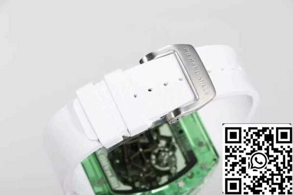 9 21 319d6b2a ac85 485b af40 7545226d08d5 Réplique Richard Mille RM055 Meilleure édition 1:1 RM Factory Green Transparent Case