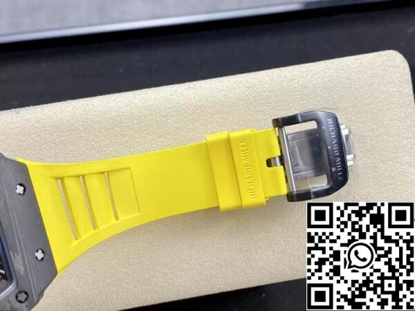 9 22 c1953ae6 ab18 42d2 8569 f26a4733fbf3 Richard Mille RM35-02 1:1 Best Edition T+ Factory NTPT Carbon Fiber Yellow Strap