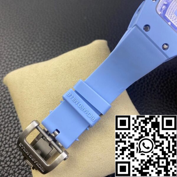 9 24 a4189034 996c 46f6 b003 979675a4a998 Richard Mille RM 07-01 1:1 Best Edition RM Factory Caixa em cerâmica azul