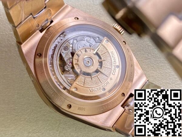 9 2 ea670529 186c 4688 b6b9 30f7eb87107b Vacheron Constantin Overseas 4300V/120R-B064 1:1 Best Edition 8F Factory hopeanvärinen valkoinen soittaa