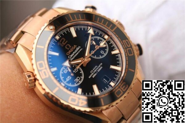 9 34 7d6248ce 1c03 453a ad49 e6676ce34f18 Omega Seamaster Ocean Universe Timing 232.63.46 1:1 Best Edition OM Factory Rose Gold