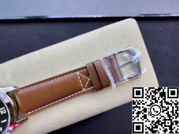 9 35 92d11f03 d097 4ecf 9b4b b430c0a56812 Patek Philippe Calatrava 5524G-001 1:1 Best Edition GR Factory V2 Brown Strap