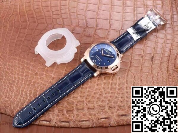 9 39 37091d2a a160 43d3 85d7 5fc32aca53f3 Panerai Luminor Marina Goldtech PAM01112 1:1 Best Edition VS Factory Blue Dial Swiss P9010