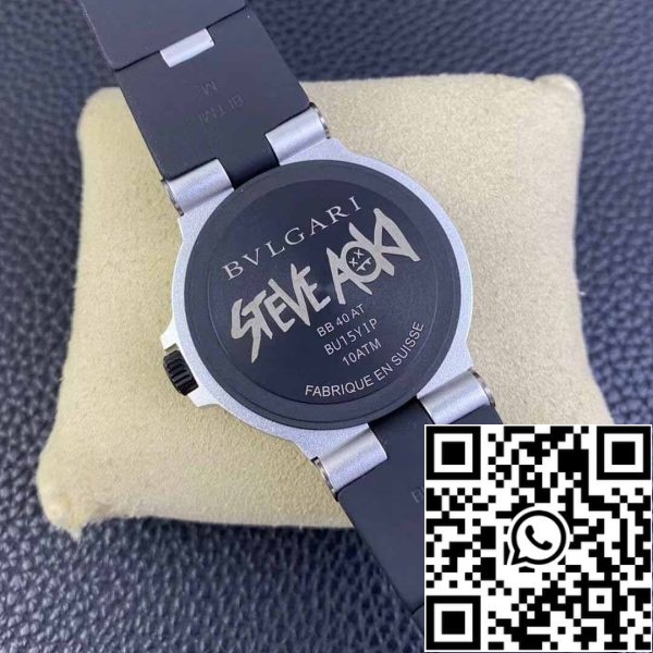 9 41 037a5836 7921 49ca 9750 8e072fb335c8 Bvlgari Aluminium Steve Aoki 103539 1:1 Best Edition BV Factory White Dial