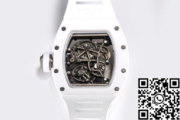 9 43 f4580a14 4a37 4600 818b 82b9ec98f4b0 Richard Mille RM-055 1:1 Best Edition BBR Factory V2 Vit keramikfodral