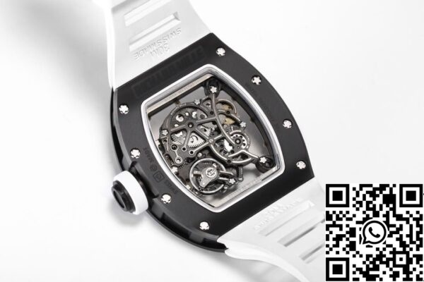 9 45 3723106b 4219 464c 848c 1e5d2eea74c8 Richard Mille RM-055 1:1 Best Edition BBR Factory Bracelete em borracha