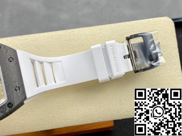 9 47 4dd5795a 78e7 4b8e b943 7c18098a7c50 Richard Mille RM-055 1:1 Best Edition BBR Factory White Strap fehér szíj