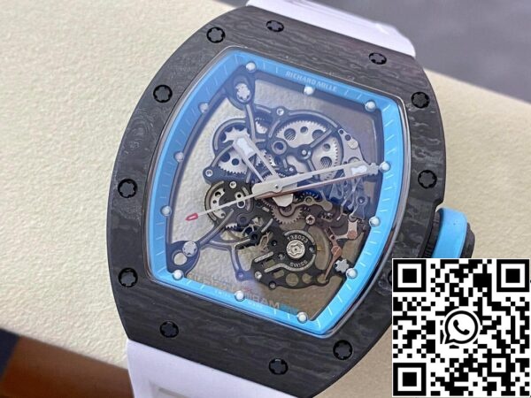 9 48 615545f2 a255 4022 a128 e00dbb25f695 Richard Mille RM-055 1:1 Best Edition BBR Factory Fibra de carbono