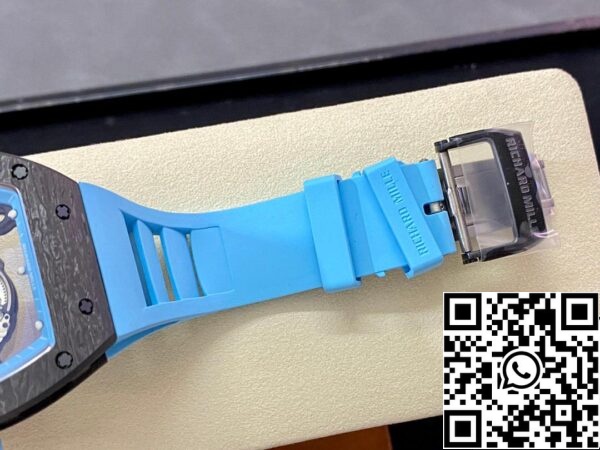 9 50 3a47bc74 460b 47c1 b3f8 528ee96d0e73 Richard Mille RM-055 1:1 Mejor edición BBR Factory Correa azul