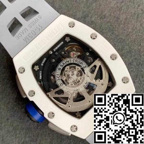 9 51 92f2e2a4 f9d5 4bdb befb 421b9bb5e28a Richard Mille RM-011 1:1 Best Edition KV Factory Cassa in ceramica bianca