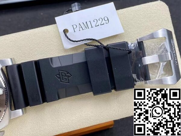 9 54 6dc1b260 c443 4070 8d35 e4f494f42275 Panerai Submersible PAM01229 1:1 Best Edition VS Factory Fekete Számlap