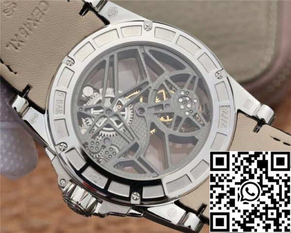 9 55 cc2621da 38fb 44cd 9210 6692081f0a71 Roger Dubuis Excalibur RDDBEX0260 1:1 Best Edition JB Factory Skeleton Tourbillon Dial