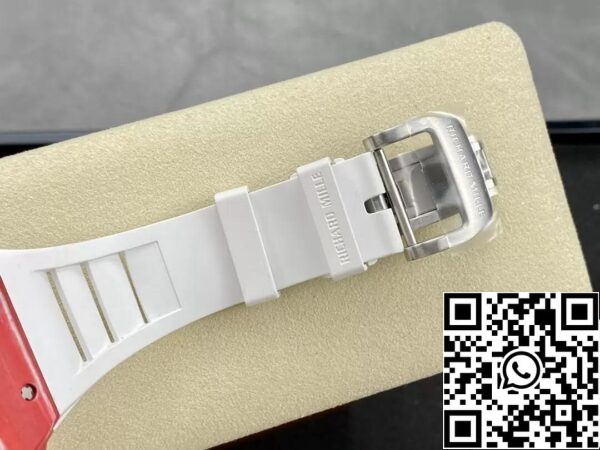 9 58 00a91c18 b648 4aa8 b8d9 bd6676c481e2 Richard Mille RM35-02 1:1 Best Edition T+ Factory NTPT Hiilikuitu Valkoinen hihna