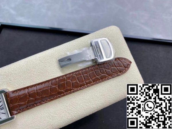 9 59 008f2f6d c8bd 40d3 bd4a bff6705ec7ec Cartier Tank 24MM 1:1 Best Edition K11 Factory Brown Leather Strap