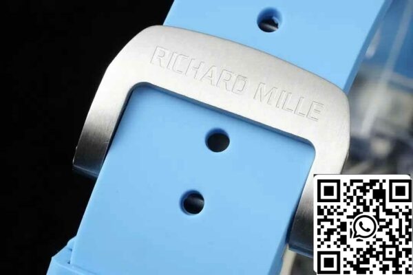 9 63 c482645a 7902 4c0f ae68 4313f47518df Richard Mille RM053-02 Tourbillon 1:1 Best Edition RM Factory Blue Rubber Strap