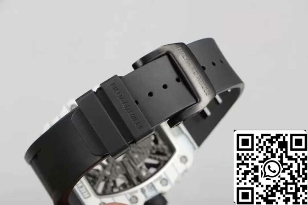 9 68 64bf3841 d1fc 470c a461 722e886e30fa Richard Mille RM12-01 Tourbillon 1:1 Best Edition RM Factory Musta kuminauha