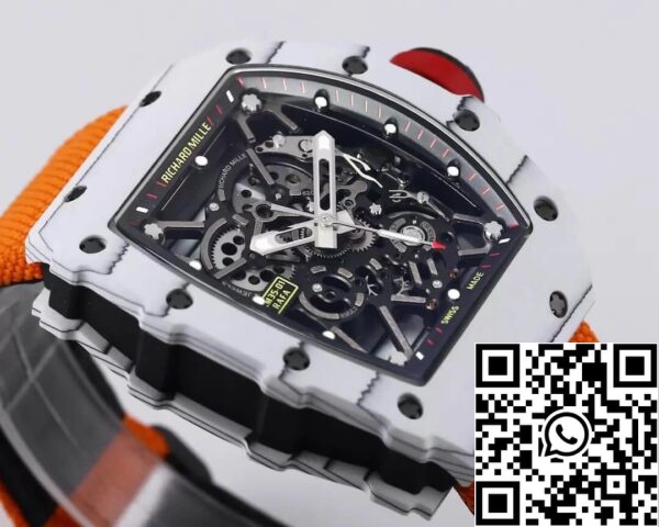 9 77 66cf7300 93e1 4a06 9afa b356c0c7306b Richard Mille RM35-01 1:1 Best Edition BBR Factory Correa naranja