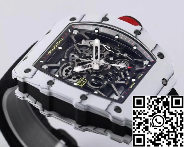 9 78 0141226b 2740 412b 9248 9f2ca224eb1e Richard Mille RM35-01 1:1 Meilleure édition BBR Bracelet noir d'usine