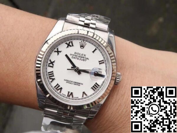 9 7 21e8c241 5533 434c a84b d64dcbb98893 Rolex Datejust 116234 36mm AR Factory 1:1 Best Edition Swiss ETA3135 White Dial