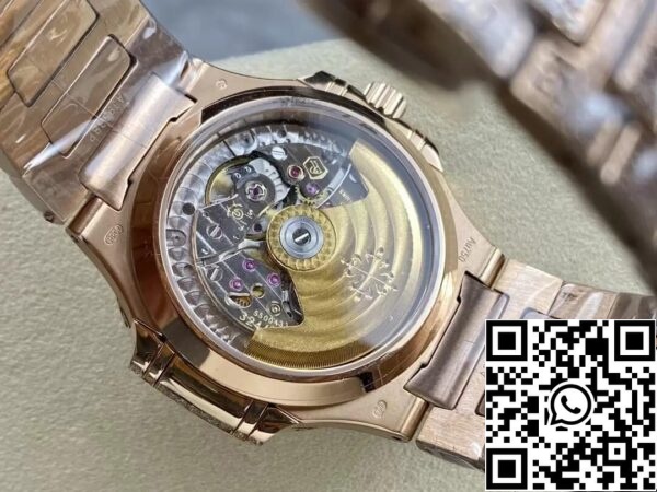 9 8 a79ca01c ba5d 4e0c bc5e 33f36f3f7cbd Patek Philippe Aquanaut 7118/1450R-001 1:1 Beste Editie GR Fabriek Goud Diamanten Wijzerplaat