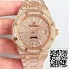 Audemars Piguet Royal Oak 1 1 Best Edition Swiss ETA3120 Rose Gold Diamond Dial EU Watch Store 7994 Audemars Piguet Royal Oak 1:1 Best Edition Swiss ETA3120 Rose Gold Diamond Dial