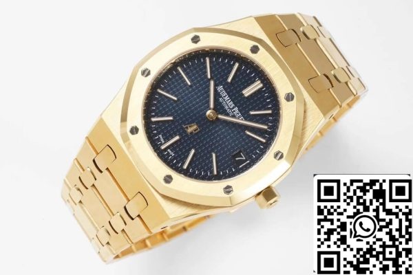 أوديمار بيغيه رويال أوك 15202BA OO 1240BA 01 1 1 1 أفضل إصدار KZ Factory Blue Dial EU Watch Store 9098 أوديمار بيغيه رويال أوك 15202BA.OO.1240BA.01 1:1 أفضل إصدار KZ Factory Blue Dial