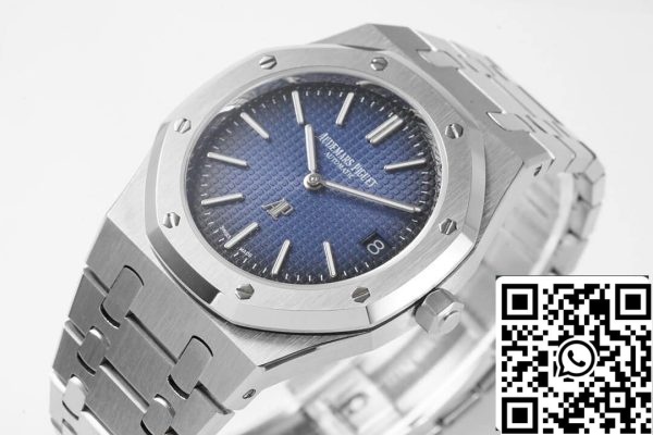 Audemars Piguet Royal Oak 15202IP OO 1240IP 01 1 1 Mejor Edición KZ Factory Esfera Azul Ahumado EU Watch Store 700 Audemars Piguet Royal Oak 15202IP.OO.1240IP.01 1:1 Mejor Edición KZ Factory Esfera Azul Ahumado