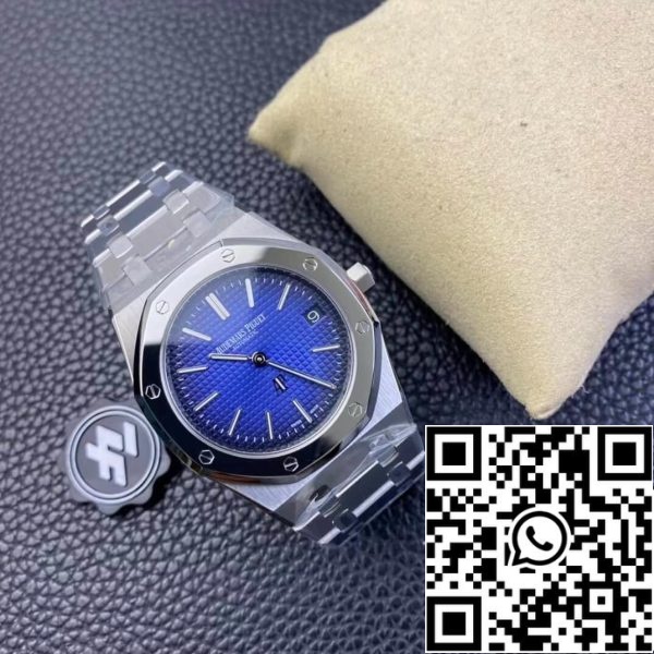 Audemars Piguet Royal Oak 15202IP OO 1240IP 01 1 1 Best Edition ZF Factory Smoked Blue Dial EU Watch Store 1100 Audemars Piguet Royal Oak 15202IP.OO.1240IP.01 1:1 Best Edition ZF Factory Smoked Blue Dial